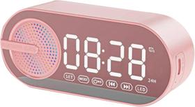 Caixa De Som E Relógio Despertador Portátil + Cartão De Memoria Sd 4gb Caixa De Som E Relógio Despertador Portátil + Cartão De Memoria Sd 4gb