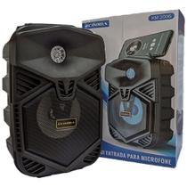 Caixa de Som Ecooda Potente Recarregável AUX/FM/USB/BT Caixa de Som Ecooda Potente Recarregável AUX/FM/USB/BT