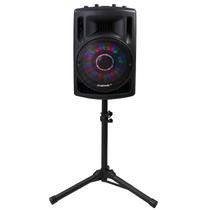 Caixa de Som Ecopower EP-1932 - USB/SD - - 250W - LED - 12" - Preto