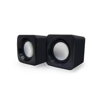 Caixa de Som, Estéreo 2.0, 6W, Usb, P2 3.5mm, Preto
