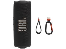 Caixa de Som Flip 7, Bluetooth 5.4, Aprova dagua IP168, AuraCast, Ate 16 Horas Bateria, Preta