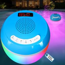 Caixa de Som Flutuante para Piscina AearKing 3 em 1 com Bluetooth e Termômetro IP68 Caixa de Som Flutuante para Piscina AearKing 3 em 1 com Bluetooth e Termômetro IP68