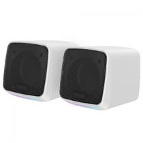 Caixa de Som Force One Explorer, RGB, USB, White, FR.AU.EX.02