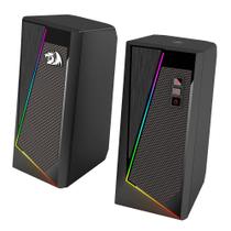 Caixa de som gamer anvil gs520 rgb preto redragon