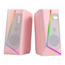 Caixa de som gamer anvil gs520p rgb rosa redragon Caixa de som gamer anvil gs520p rgb rosa redragon