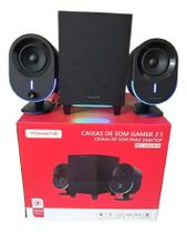 Caixa de som Gamer Com subwolfer Tomate MTS 2038 PLUS 100w rms