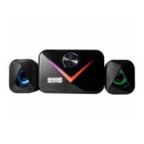 Caixa de Som Gamer K-Mex SS-8012 - 2.1 Subwoofer - Conector P2 - LED Multicores - SS8012U0001CB1X