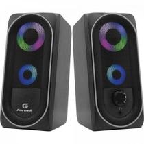 Caixa de Som Gamer Multimídia Fortrek Black Hawk RGB Preta F002 Caixa de Som Gamer Multimídia Fortrek Black Hawk RGB Preta F002