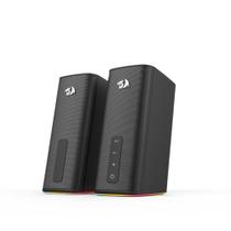 Caixa de Som Gamer Para Jogos Connie GS814 USB/PS RGB Preto
