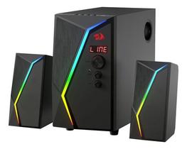 Caixa de Som Gamer Redragon Anvil GS520 Pro RGB USB 3.5mm Surround 2.0