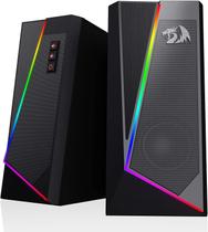 Caixa de som gamer redragon anvil gs520 rgb preto