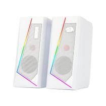 Caixa de Som Gamer Redragon Anvil GS520W RGB 10W Branco