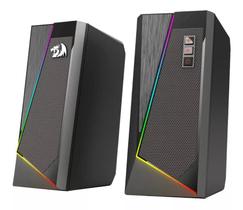 Caixa De Som Gamer Redragon Anvil RGB Stereo 2.0 5W USB + P2 - GS520 Caixa De Som Gamer Redragon Anvil RGB Stereo 2.0 5W USB + P2 - GS520