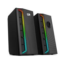 Caixa de Som Gamer Redragon Calliope RGB, 10W PMPO, Conexão USB + P2, Design Minimalista - GS580 Caixa de Som Gamer Redragon Calliope RGB, 10W PMPO, Conexão USB + P2, Design Minimalista - GS580