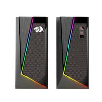Caixa de Som Gamer Redragon GS520 Anvil RGB Stereo 2.0 USB/P2 3.5mm 2x5W Preta