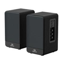 Caixa de Som Gamer Redragon Mouthpiece GS813, Stereo 2.0, USB, 3.5mm/Bluetooth/SD, Black