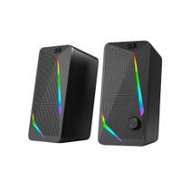 Caixa de Som Gamer Redragon Waltz GS510 RGB USB 5W - Preto