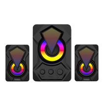 Caixa de Som Gamer Targa Diamond Pro 2.1 com Subwoofer