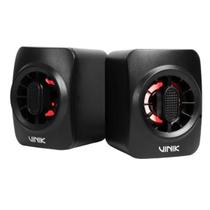 Caixa De Som Gamer Vinik Eclipse 6W 2.0 Led Rainbow - Vspkg6wec