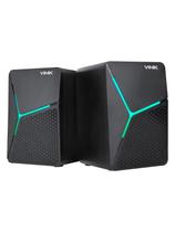 Caixa De Som Gamer Vinik Star 6w 2.0 Led Rainbow - Vspkg6wst Caixa De Som Gamer Vinik Star 6w 2.0 Led Rainbow - Vspkg6wst