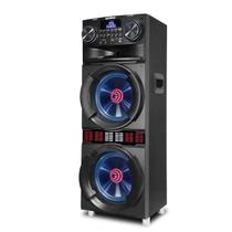 Caixa De Som Gradiente Power Party 1300w 2x Woofers 10 Polegadas bluetooth e karaoke