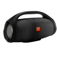 Caixa De Som Grande 35cm Bluetooth Com Alça Portatil Black Potente 60w Recarregavel