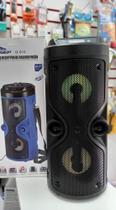 caixa de som grande com leds bluetooth radio Fm mp3 P10, P2 linda muito potente 200W Rms de Potencia