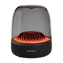 Caixa de Som Harman Kardon Aura Studio 4, Bluetooth, 100W RMS, Bivolt, Iluminação Efeito Diamante, Preto - HKAURAS4BLKBR