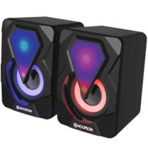 Caixa De Som Hoopson 6w Rms Led Rgb P2+usb - Pc021led Caixa De Som Hoopson 6w Rms Led Rgb P2+usb - Pc021led