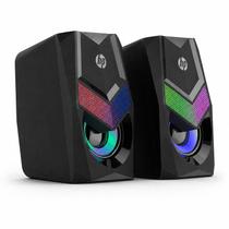 Caixa de Som HP 6W USB RGB LED Light Preta DHE-6000 Caixa de Som HP 6W USB RGB LED Light Preta DHE-6000