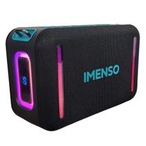 Caixa De Som Imenso X55 Bluetooth RGB 40W Recarregável Caixa De Som Imenso X55 Bluetooth RGB 40W Recarregável