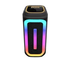 Caixa de Som INOVA MD12268 Bluetooth 20W com LED RGB Multimídia