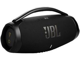 Caixa de Som JBL Boombox 3 Wi-Fi Bluetooth Portátil à Prova de Água 180W Preta