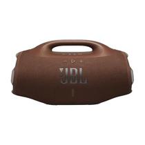 Caixa de Som JBL Boombox 4 Bluetooth 210W RMS 28h de Bateria Á Prova D'água Marrom Caixa de Som JBL Boombox 4 Bluetooth 210W RMS 28h de Bateria Á Prova D'água Marrom