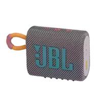 Caixa de Som JBL Go 3, Bluetooth, Cinza
