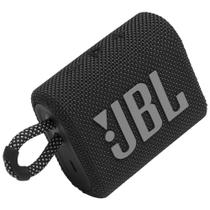 Caixa de Som JBL Go 3 Bluetooth Portátil - 4,2W Preto
