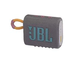 Caixa de Som JBL GO 3 Cinza Pro Sound Original Bluetooth À Prova D'água e Poeira IP67 JBLGO3GRY