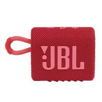 Caixa de Som Jbl Go 3 Portátil com Bluetooth - Vermelha