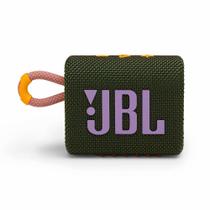 Caixa de Som JBL GO 3 Verde Original Prova de Água
