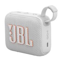 Caixa de Som JBL Go 4, Bluetooth, Branco