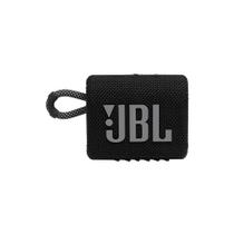 Caixa de som JBL Go3 Bluetooth 4.2W à prova d'água até 5 horas Preta