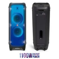 Caixa de Som JBL PartyBox 1000 Bluetooth 1100W RMS com Luzes DJ Pad Entrada USB Microfone Guitarra