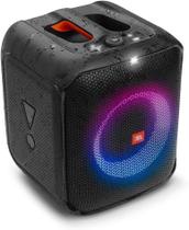 Caixa de Som JBL Partybox Encore Essential, 100W RMS, Bluetooth, LED, Preto