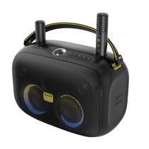 Caixa de Som Joog Bold Xs-1000 300w 2 Microfones até 9 Horas