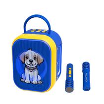 Caixa de Som Karaokê Infantil XK-KIDS1 10W RMS, Bluetooth, Show de Luzes, 2 Microfones Sem Fio e Efeitos de Voz Caixa de Som Karaokê Infantil XK-KIDS1 10W RMS, Bluetooth, Show de Luzes, 2 Microfones Sem Fio e Efeitos de Voz