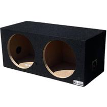 Caixa de Som King Boxes D12S Selada com Carpete Dupla 12"