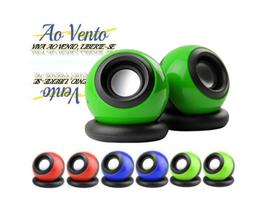 Caixa De Som Knup 5W Pc / Notebook Verde - Kp-601 Caixa De Som Knup 5W Pc / Notebook Verde - Kp-601