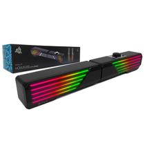 Caixa de Som Knup Hórus 2.0, 10W RMS, LED RGB, P2 3.5mm