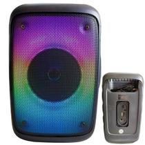 Caixa De Som Led Colorido Bluetooth Suporte Para celular