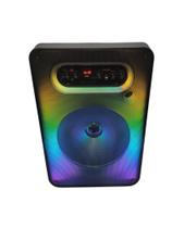 Caixa de Som Led GTS-1592 Caixa Grande Sem Fio Portatíl